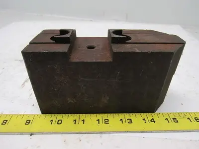 Huron T11248 Lathe Clamp Chuck Soft Jaws 6"L x 2-1/2"W X3-1/8"T Lot of 3