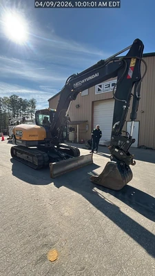 Used 2024 HYUNDAI HX85A Crawler Excavators North Carolina US | National Equipment Dealers #1422350