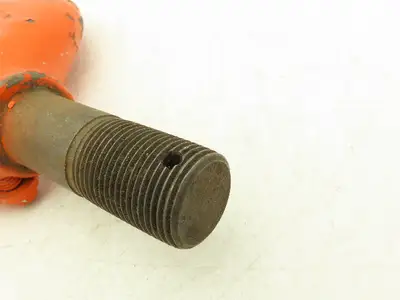 CM Lodestar 3-4 Ton Chain Hoist Upper Hook Threaded Shank w/Latch No 9 Orange