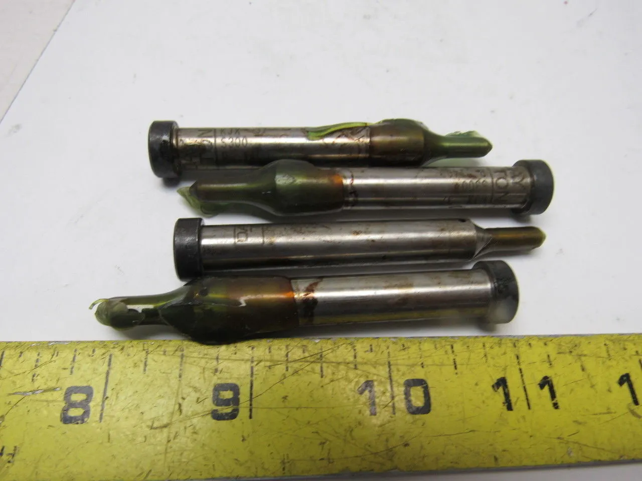 Dayton KJX 37 S300 P.1400 Round Hole Press Fit Ejector Pin Die Punch  Lot Of 4