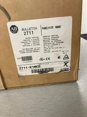 NEW Allen Bradley 2711-K10C8/B OPERATOR INTERFACE PANELVIEW 1000 10.4 INCH #5136