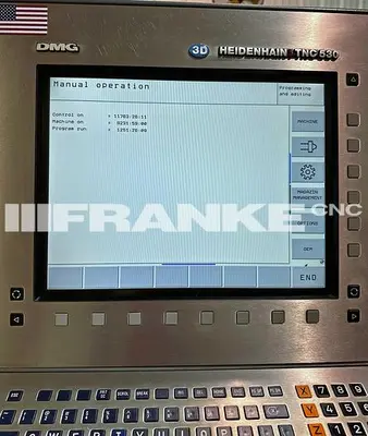 Used 2007 DMG MORI DECKEL MAHO DMU 50 EVO LINEAR Vertical Machining Centers (5-Axis or More) | FRANKE CNC, LLC #1382653