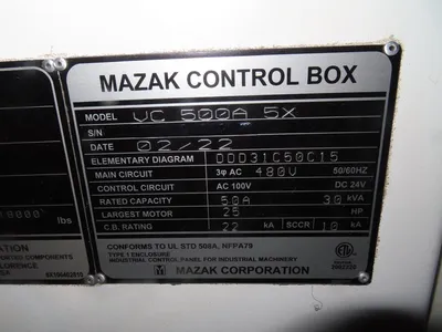 2022 MAZAK VC-500A 5X CNC Milling | MD Equipment Services LLC (29)
