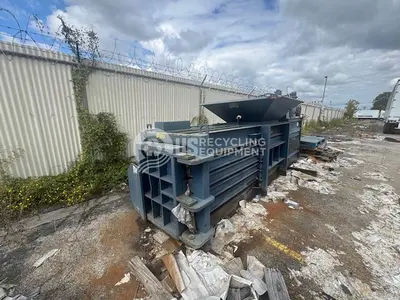USED 2003 CRAM-A-LOT HX-60 HORIZONTAL WITH FLARED HAND FEED HOPPER