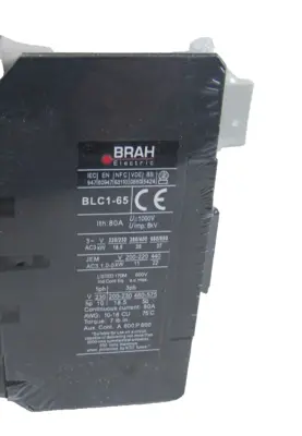 NEW BRAH BLC1D6511-G6 AC CONTACTOR 41HP 460V BLC1D6511G6