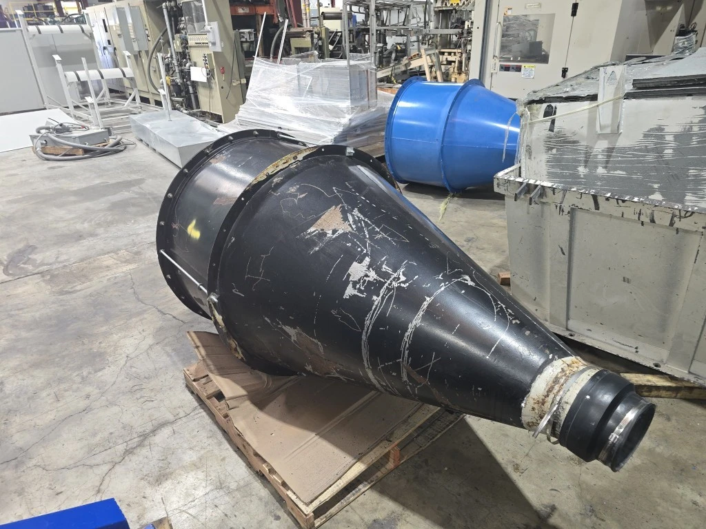48" Diameter Body Cyclone With Stand, 8" Inlet