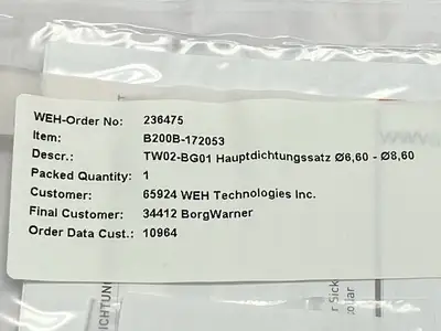 NEW WEH TW02-BG01