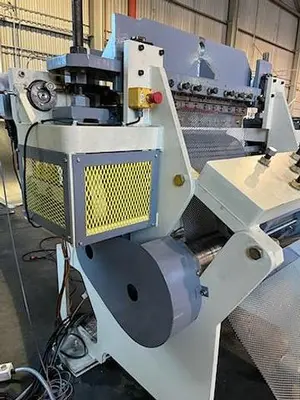 36" Wide ADAME Expanded Metal & Press (Used)