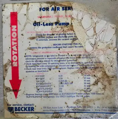 USED BECKER VLTF.250 SK