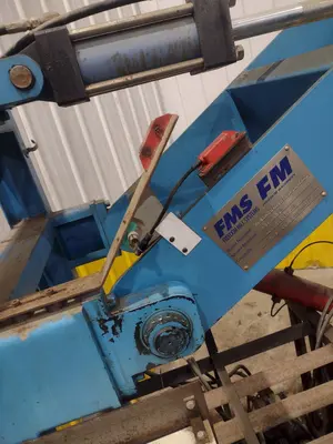 FMS (FREEDOM MILL SYSTEMS) MODEL HSW-130 HYDRAULIC COIL HOLD DOWN ARM: YOBRO 24898