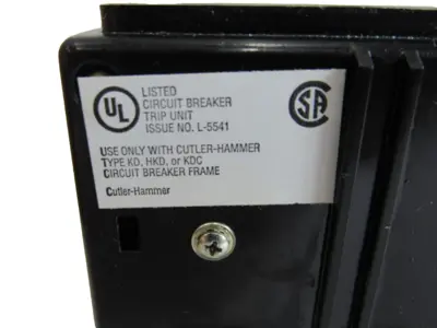 NEW CUTLER HAMMER KT3350T OVERLOAD BREAKER TRIP UNIT ONLY 350AMPS 3 POLES