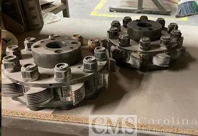 USED 1988 WESTERN PNEUMATIC COMPLETE FINGER JOINTING LINE COMPLETE FINGER JOINTING LINE