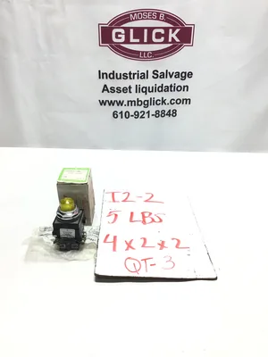 General Electric CR104PLT18E Pushbutton Light