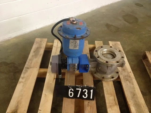 Neles Jamesbury 6"-150 V-Ball Control Valve