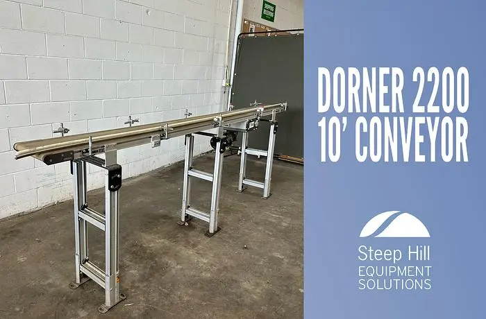 Used DORNER 2200 SERIES Belt Conveyors | Steep Hill Equipment Solutions #772615