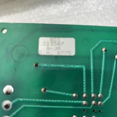 ** PREOWNED AUTO RETRANSFER SWITCH 213507 SCI  411356 CIRCUIT BOARD #