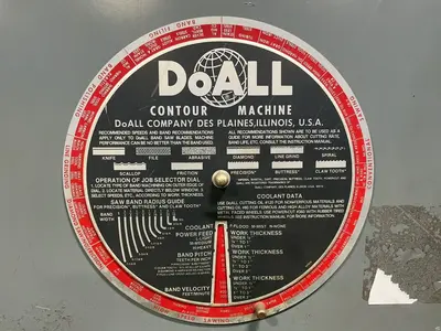 Used DOALL 2013V Vertical Band Saws Ohio US | HGR 24 #1261166