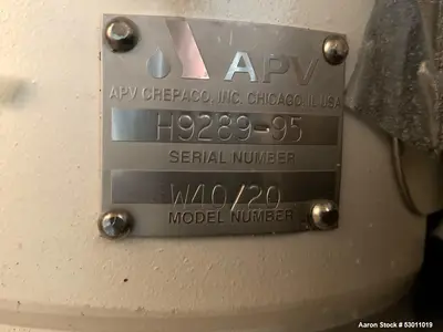 USED APV/CREPACO W40/20