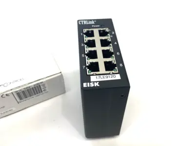 New | in-Stock CONTEMPORARY CONTROLS SKORPION ETHERNET SWITCH CTRLINK 8-PORT Network Switches Michigan US | Maverick Industrial Sales #1092055