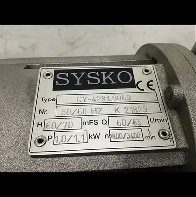 USED SYSKO CORPORATION CY-4281.0069