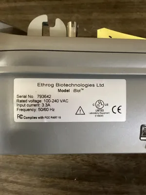 Invitrogen iBlot Dry Blotting Gel Transfer System 100-240VAC