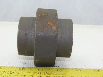 A105N 1-11/16" ID Socket Weld Pipe Fitting UNION