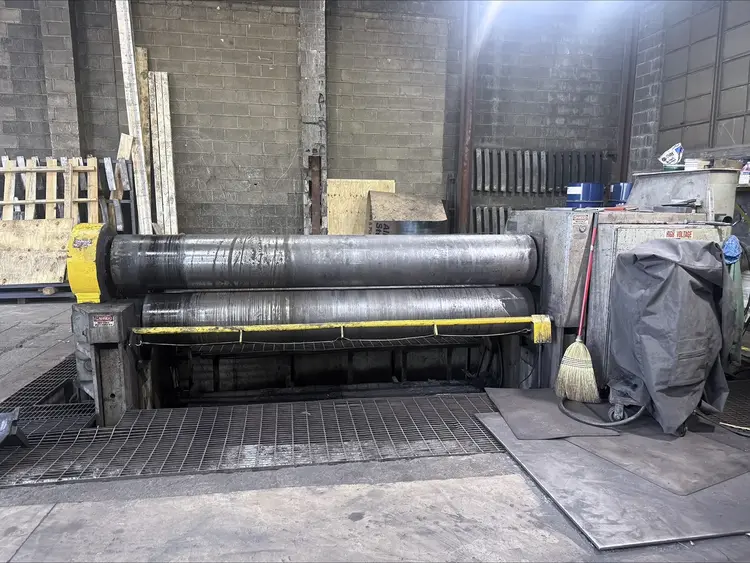 Used BERTSCH NO. 14 14 HYDRAULIC 3-PLATE ROLL Plate Bending Rolls including Pinch Illinois US | Machinery Marketing International #1418355