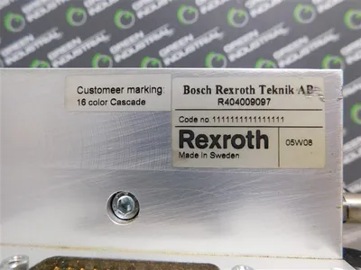 Bosch Rexroth R404009097 05W09 Valve Terminal System Module 261-510-010-0 Used