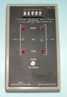 QTY. 1. MKS INSTRUMENTS INC PTS-10 UNIT: TRANSD SI...