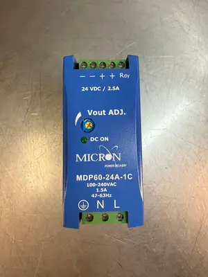 Micron MDP60-24A-1C Power Supply - 100-240VAC 1500 Ma 47-63Hz ( 9.3.4)