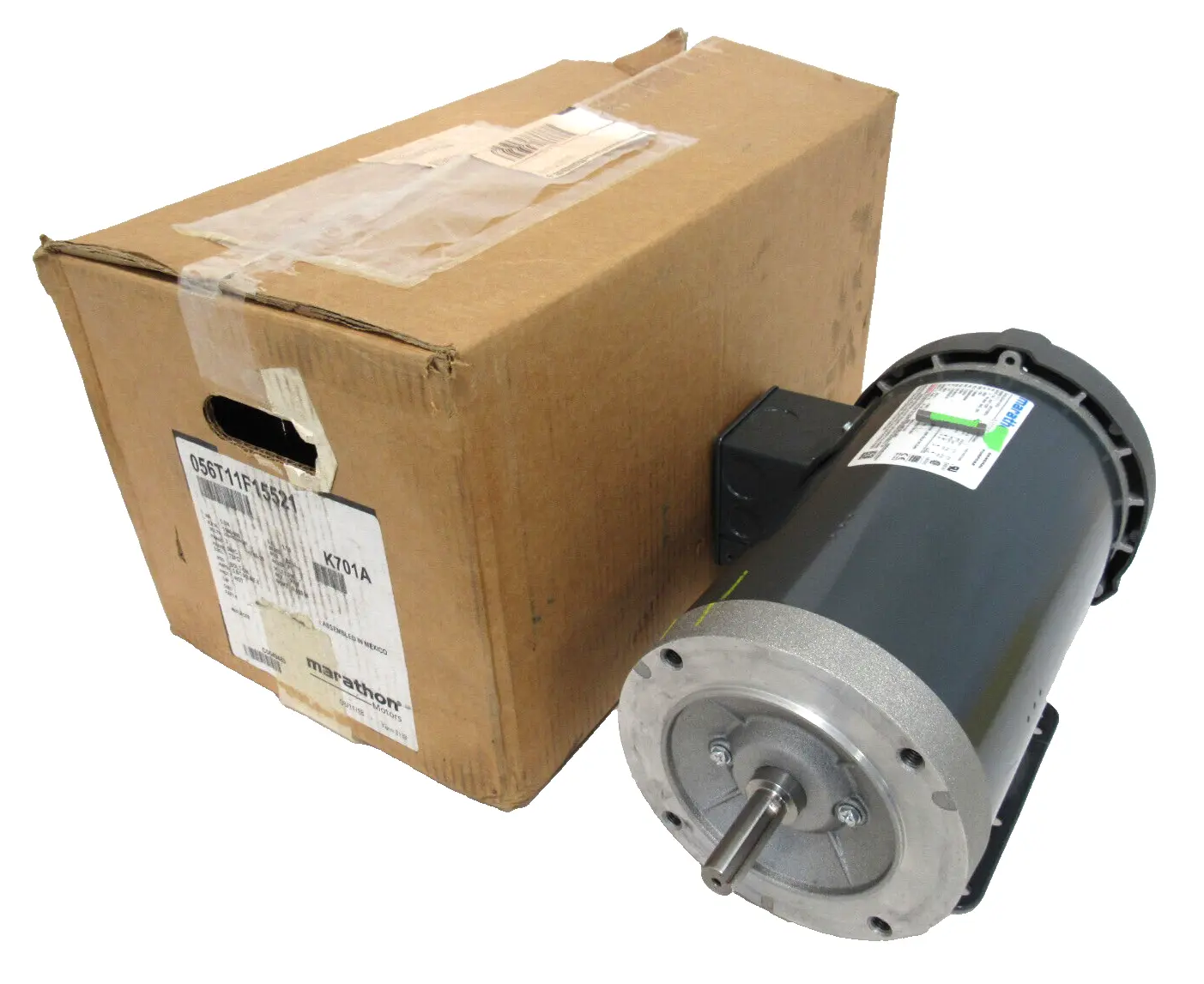 NEW MARATHON K701A MOTOR 1-3/4HP 230/460V 056T11F15521