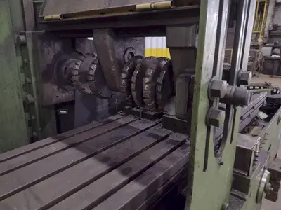 22" X 96" CINCINNATI HYPOWERMATIC HORIZONTAL SIMPLEX PRODUCTION MILL. STOCK # 0416421
