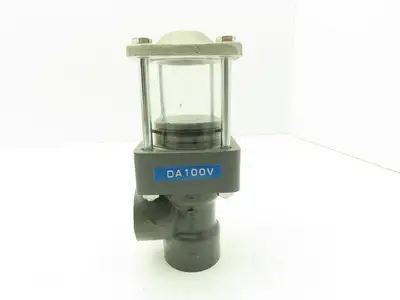 Plast-o-matic DA100V-PVC 1" Shutoff Valve Pneumatic Controlled Automatic Valve