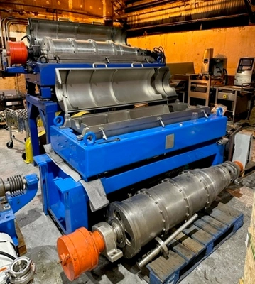 (3) Alfa-Laval NX 418B-11G tricanter centrifuges, 316SS.