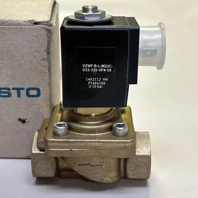 New | in-Stock FESTO VZWF-B-L-M22C-G12-125-1P4-10 Solenoid Valves Ohio US | Surplus Asset Holdings #1237515