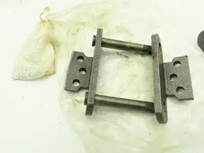 Tsubaki P-5518 Steel Attachment Roller Chain w/Connector Links 4" Pitch