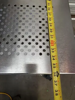 Stainless Steel Retractable Prep Station