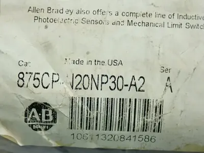NEW ALLEN BRADLEY 875CPN20NP30A2