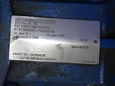 USED SEW EURODRIVE K47 DRN71M4/BE05HR