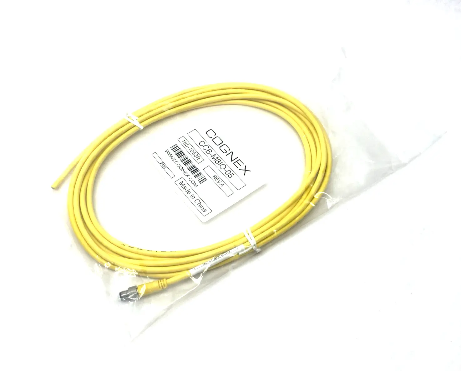 New | in-Stock Cognex CCB-M8IO-05 Cable & Wire Michigan US | Maverick Industrial Sales #1393295