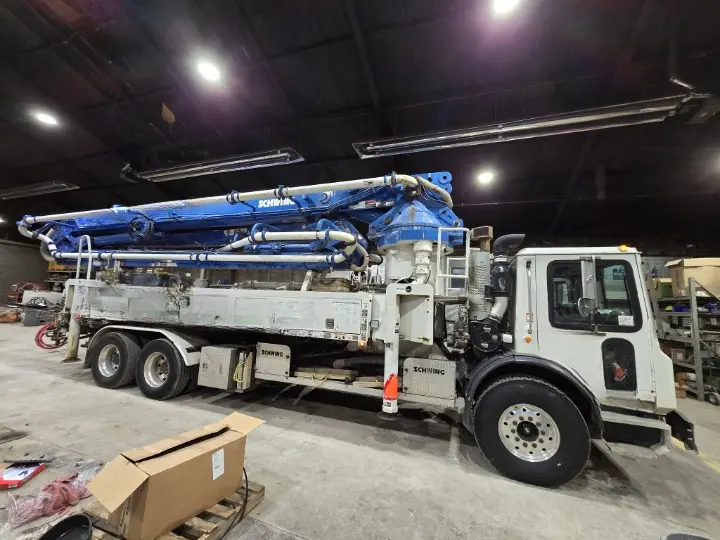 Used 2016 SCHWING S39SXD 2023-5 Concrete Pumps Colorado US | Concrete Pump Depot #1393939