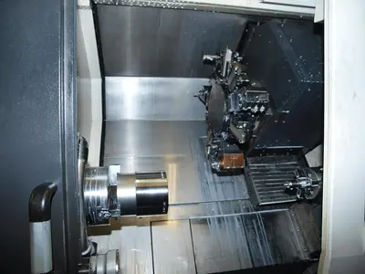 Used 2014 HYUNDAI WIA L200SY CNC Lathes CZ | Amaron s.r.o. #1056672