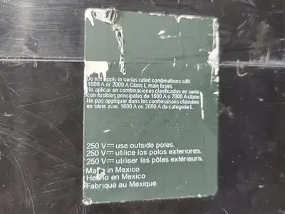 USED SQUARE D LH36200