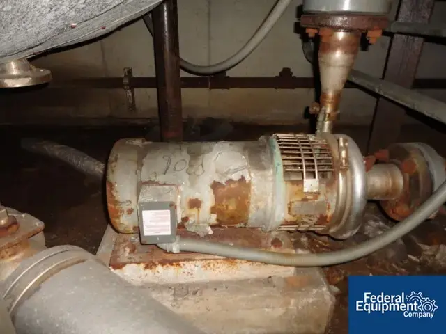 Used Tri-Clover 3" X 1.5" TRI CLOVER CENTRIFUGAL PUMP, S/S, 5 HP Pumps New York US | Federal Equipment Company #125642