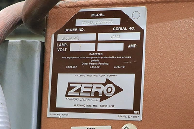 USED 1998 Zero Blast BNP220, SUCTION TYPE, RPH-2R COLLECTOR, RECLAIMER