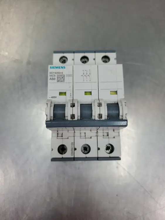 Used Siemens 5SY4350-5 MCB A50 Circuit Breaker. Circuit Breakers South Carolina US | Palmetto Automation #1155711