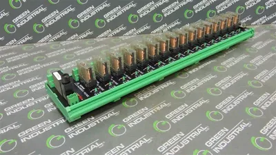 Westinghouse Emerson 5A22411H01 Ovation 16 Channel Relay Module Rev. C Used