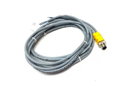 New | in-Stock Turck Splitter Junction Cordset M12 4-Pin to Dual Pigtail Connector Accessories Michigan US | Maverick Industrial Sales #1483138