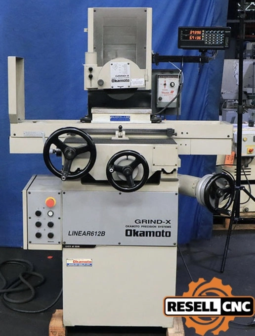 Used 2015 Okamoto Linear-612B Reciprocating Surface Grinders Florida US | Resell CNC #1487269
