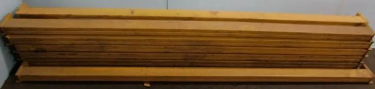 QTY. 12. PALLET BEAMS 103 &frac14;" X 3 &frac34;" ...
